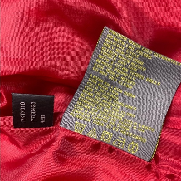 Kenneth Cole Reaction Women's Down Filled Red Puffer Vest Packable - Picture 12 of 13